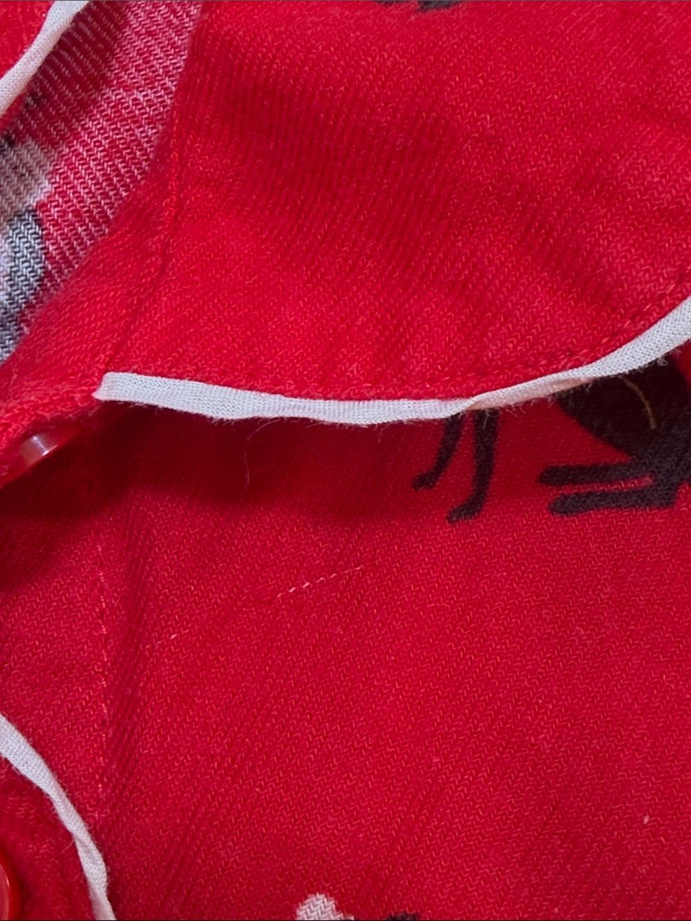 Loft red Dog print sleepwear set S/M. - Picture 13 of 13